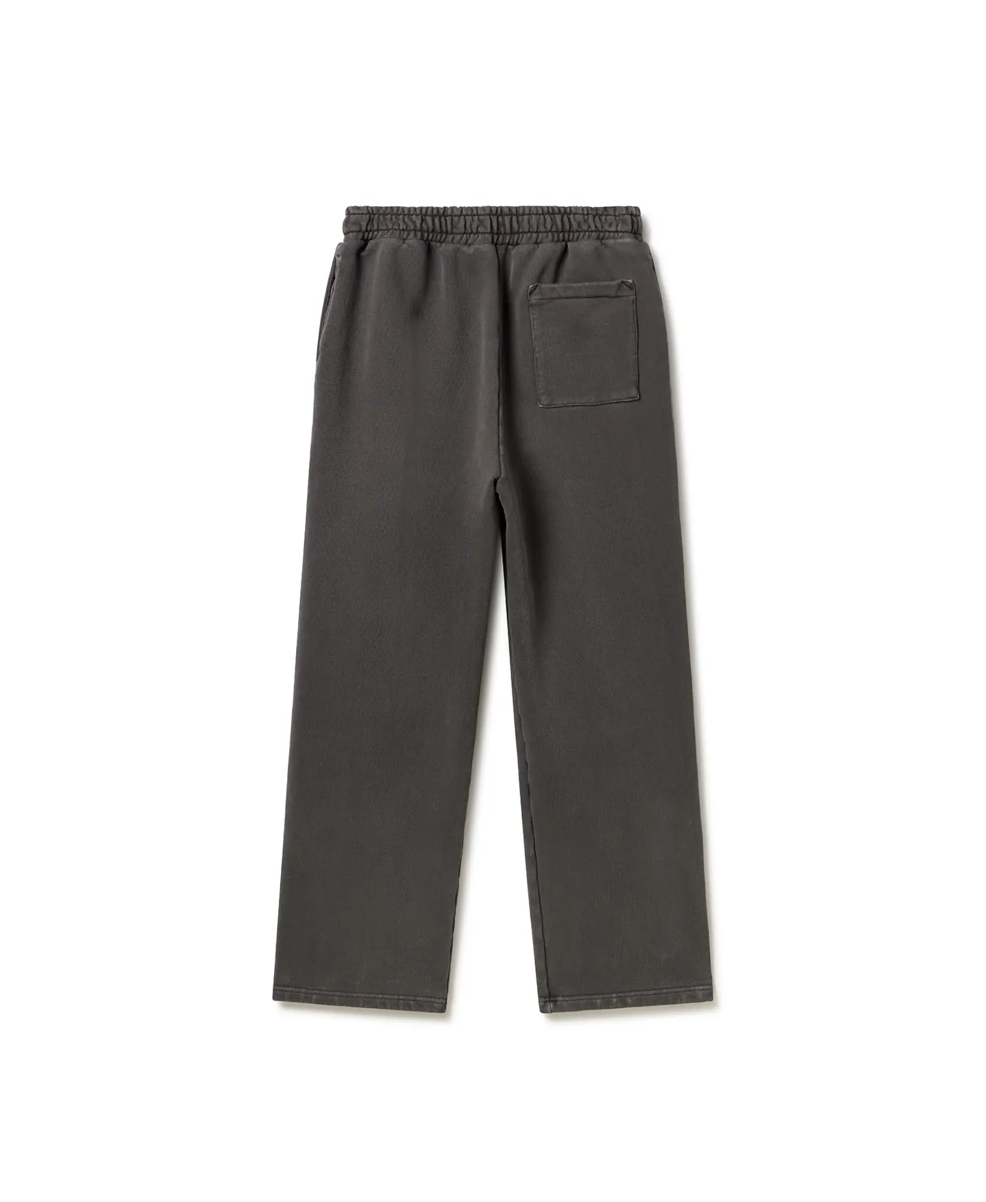 600 GSM 'Anthracite' Straight-leg Pants