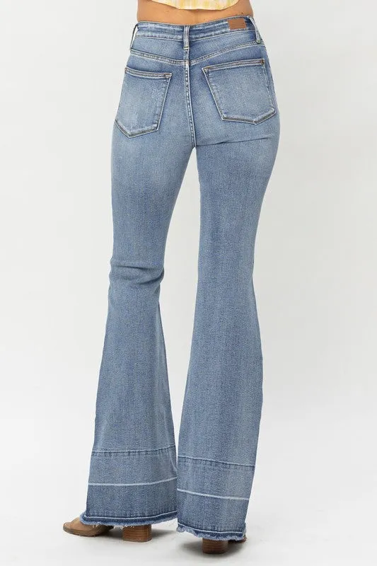 Aurora High Rise Tummy Control Flare Denim