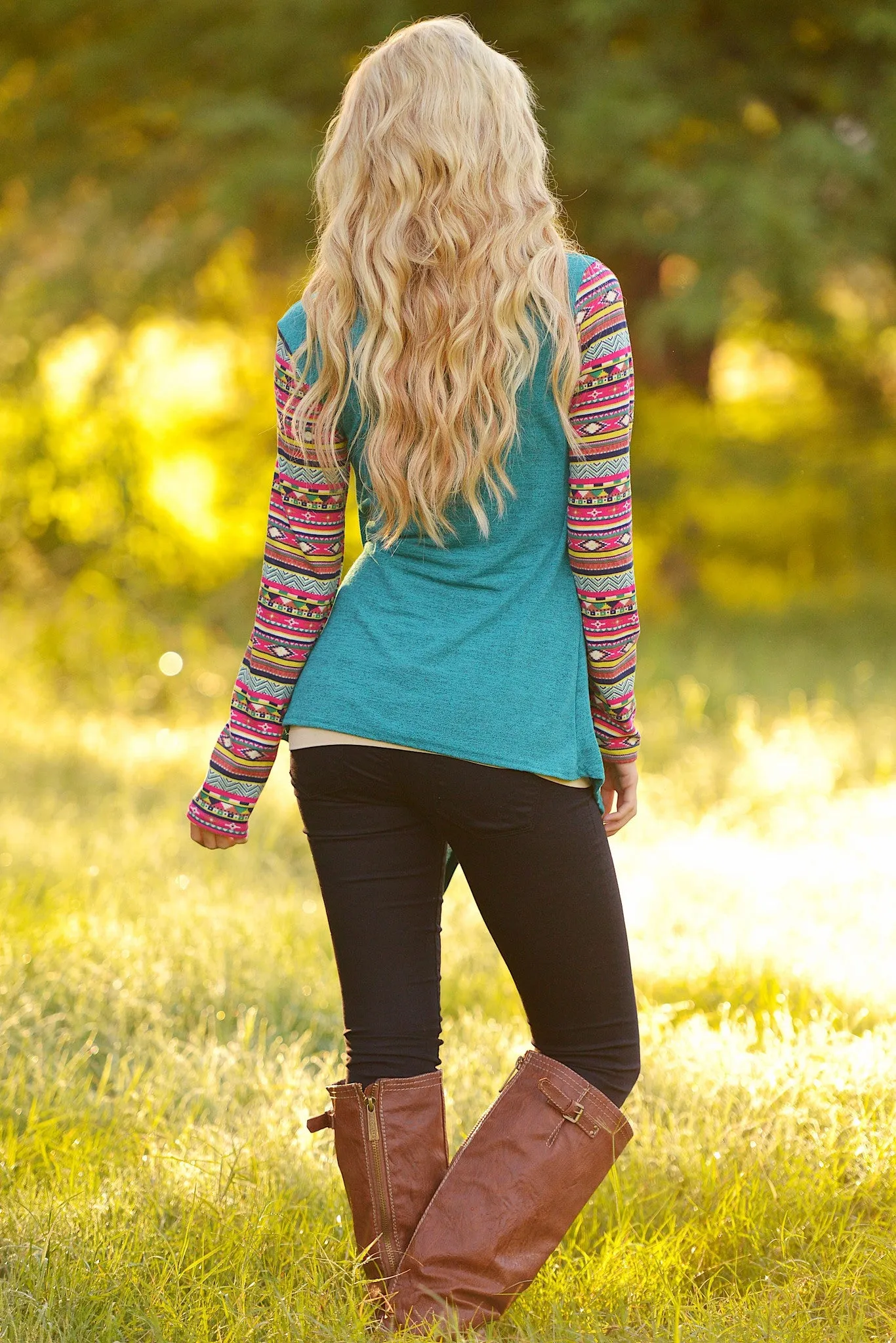 Bad Habits Cardigan - Jade