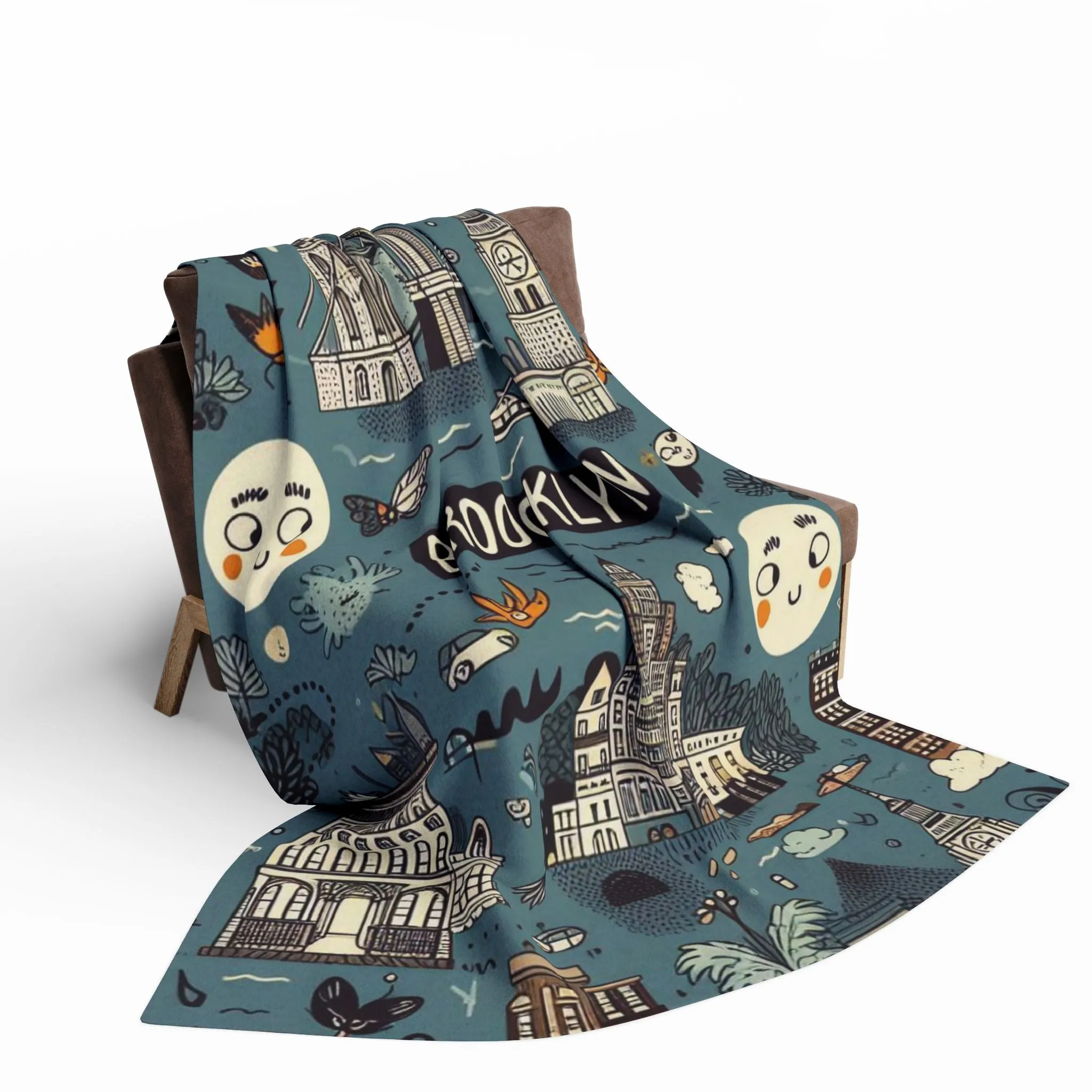 Brooklyn - Arctic Fleece Blanket