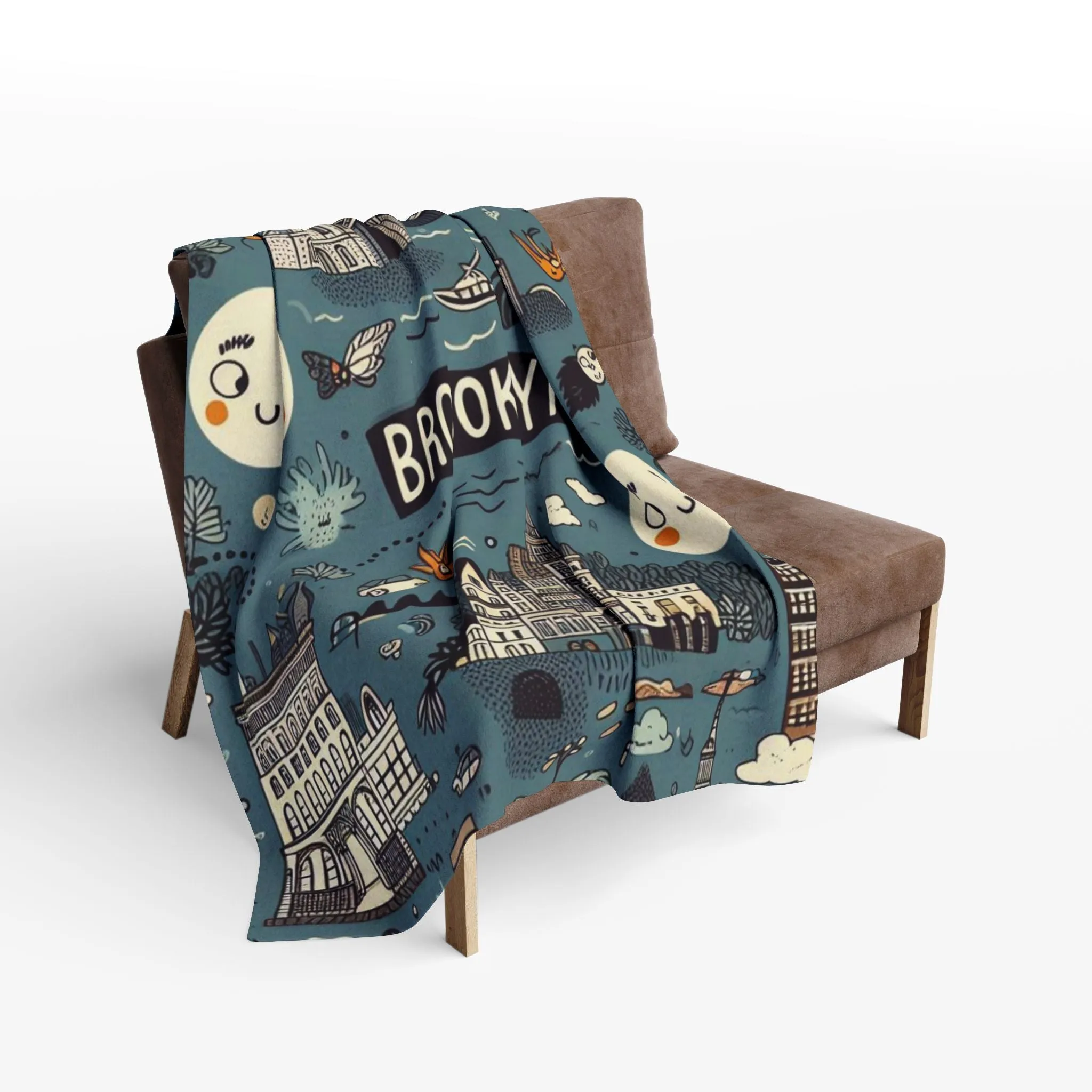 Brooklyn - Arctic Fleece Blanket