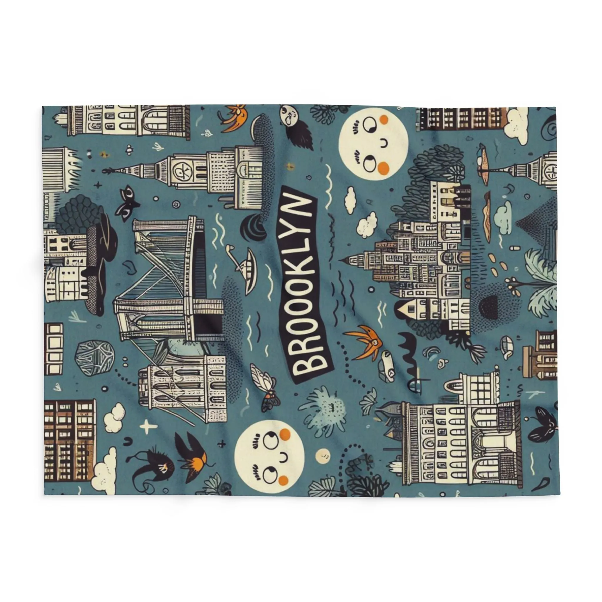 Brooklyn - Arctic Fleece Blanket