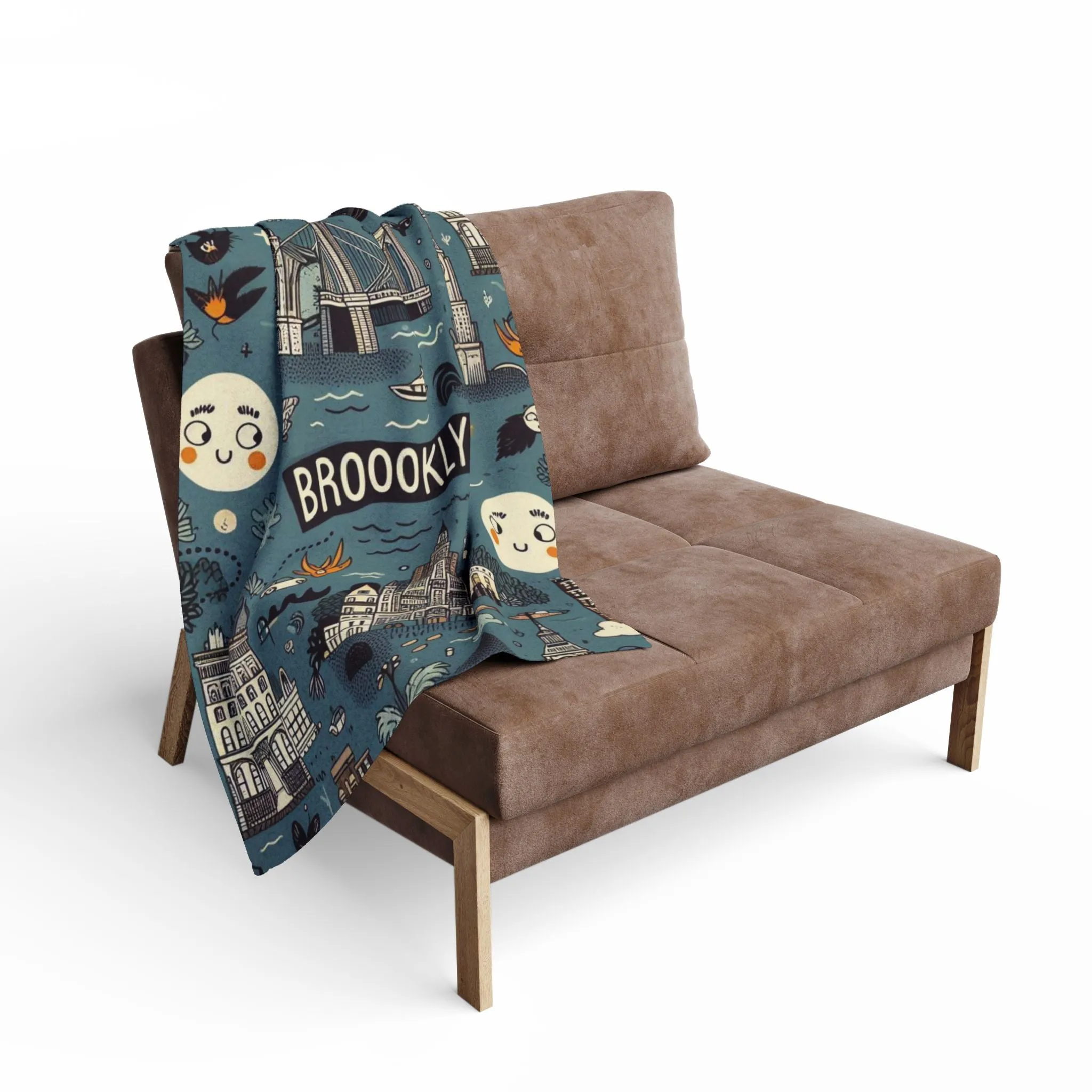 Brooklyn - Arctic Fleece Blanket