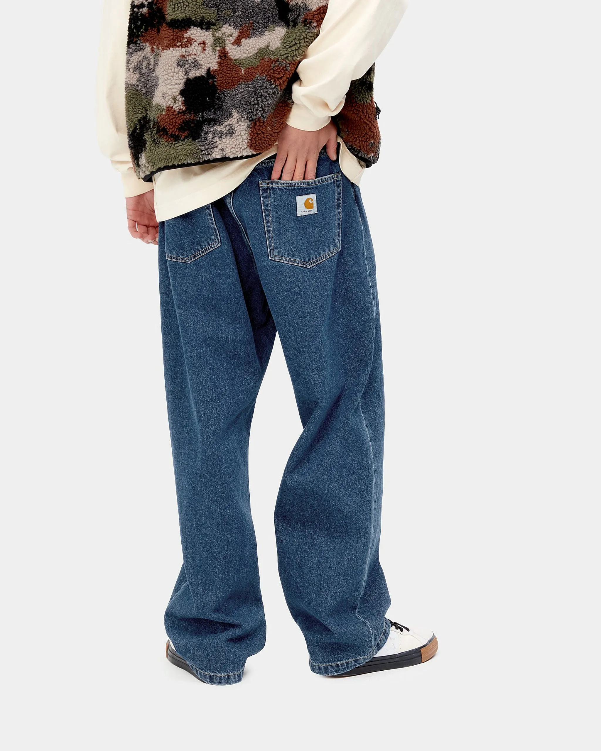 Carhartt WIP Landon Pant Loose Fit Mens Jeans - Blue Stone Washed