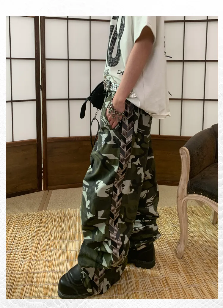 Casual Straight Wide Pants