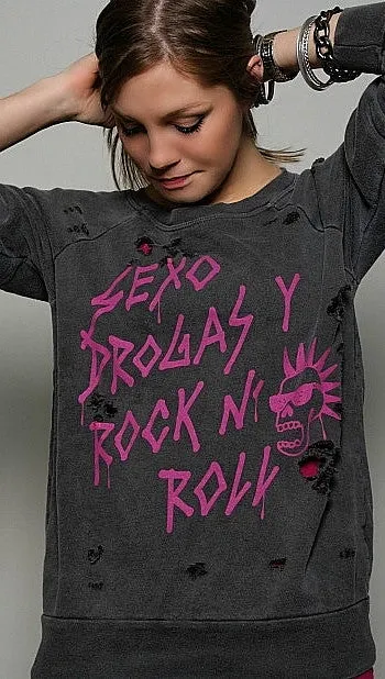 Chaser Sexo Drogas Pullover Fleece