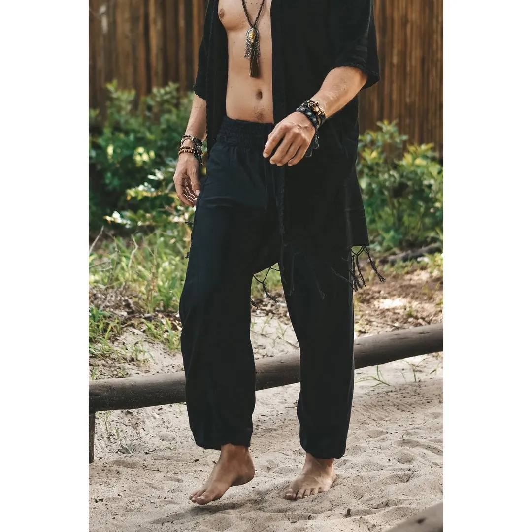 Cotton Linen Yoga Casual Pants