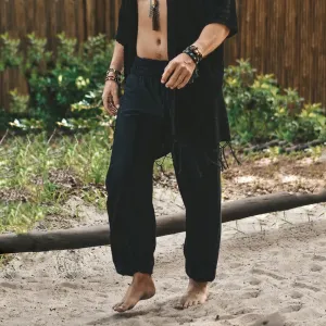 Cotton Linen Yoga Casual Pants