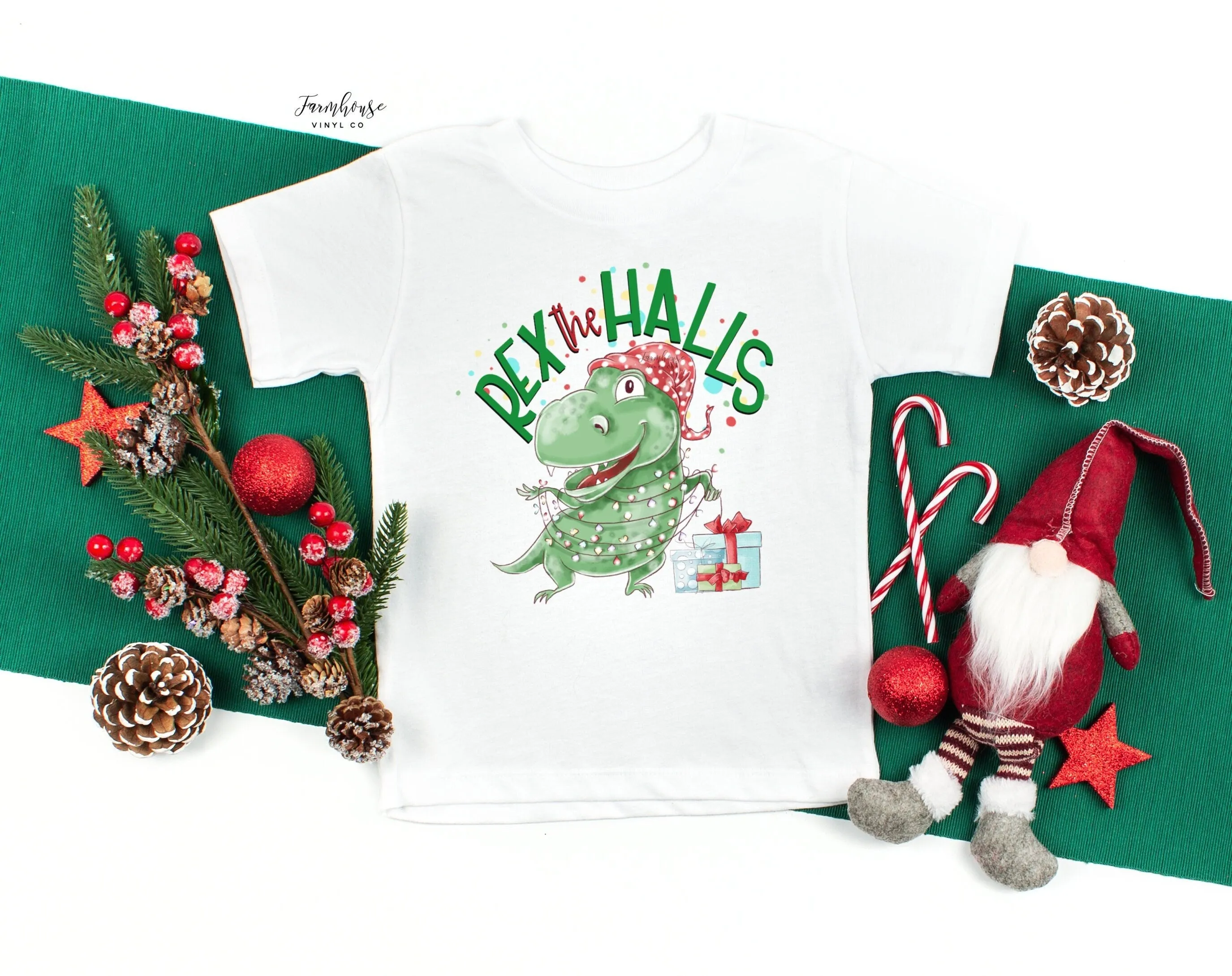 Dinosaur Christmas Shirt