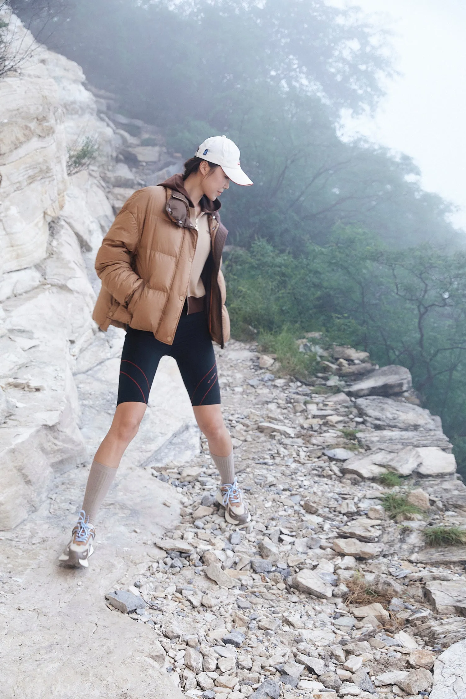 EP YAYING  White goose down jacket