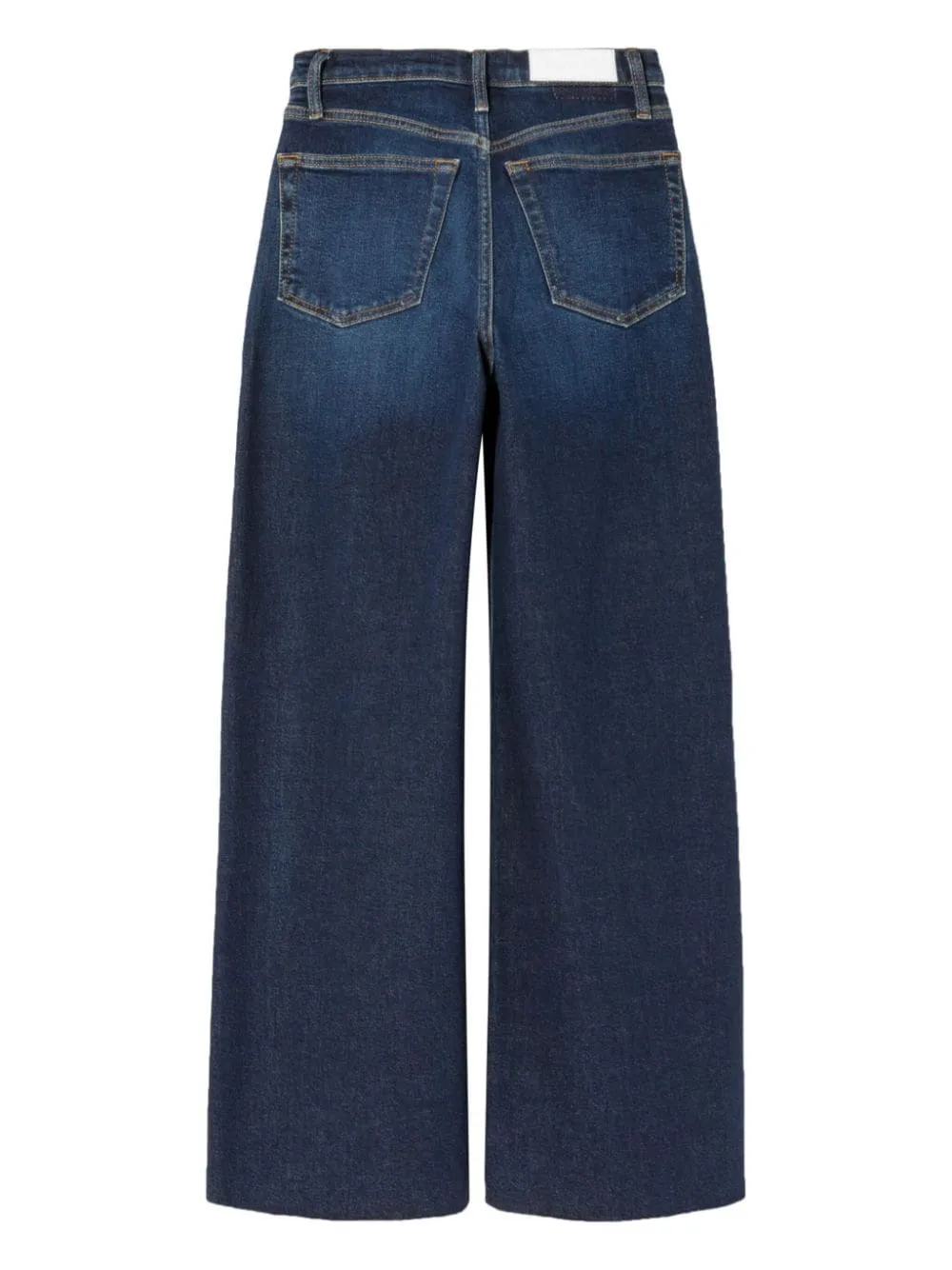 High Rise Wide Leg Cropped Jeans