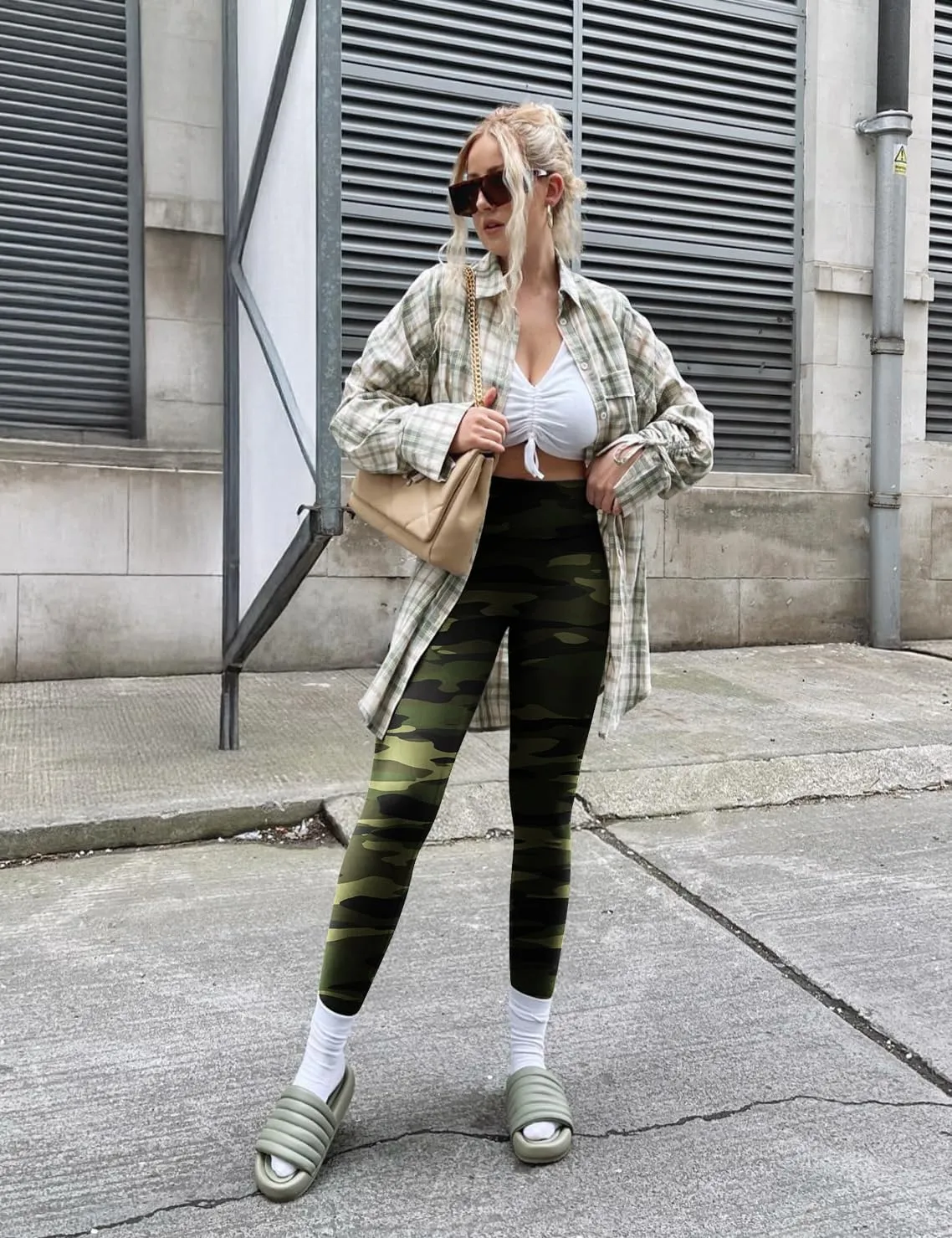 High Waisted Leggings for Women, Tummy Control Leggings No See Through Workout Yoga Pants