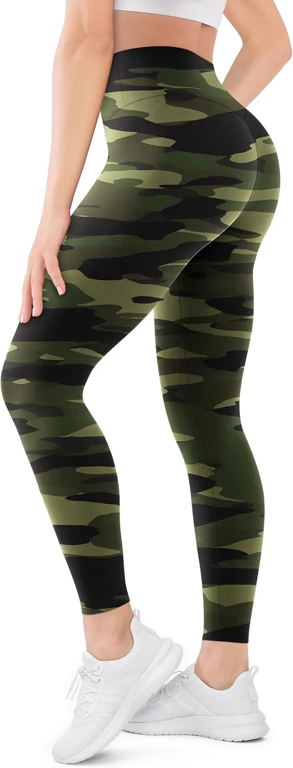High Waisted Leggings for Women, Tummy Control Leggings No See Through Workout Yoga Pants