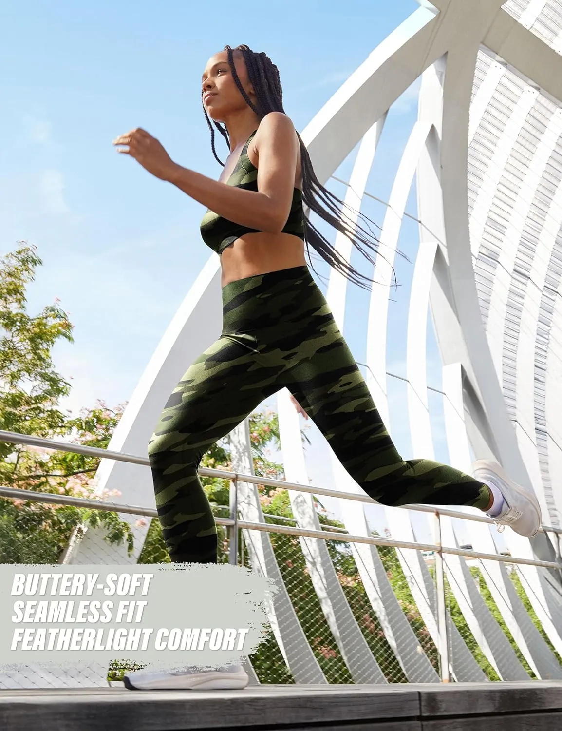 High Waisted Leggings for Women, Tummy Control Leggings No See Through Workout Yoga Pants
