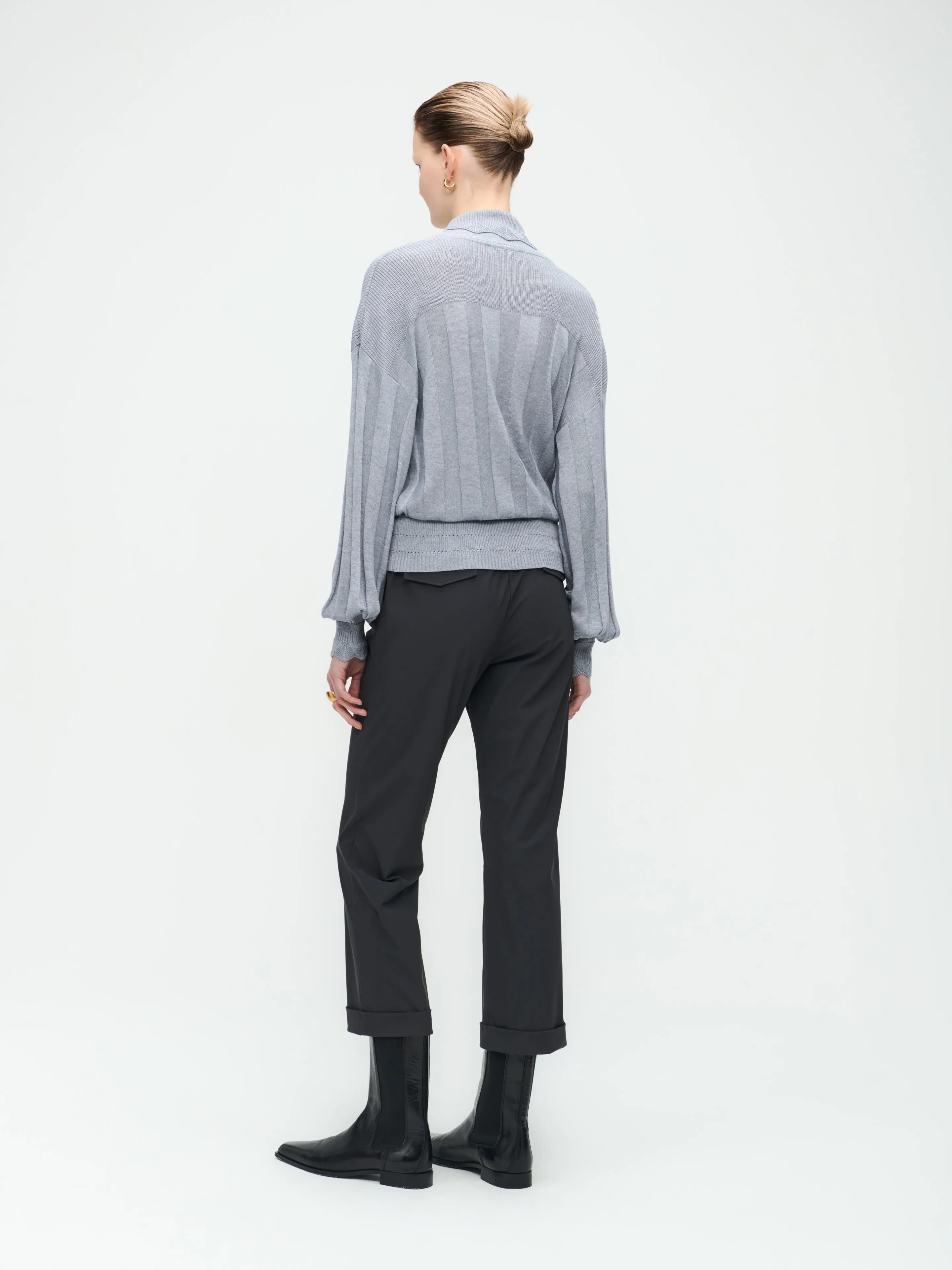 Irena Pants  Technical Jersey | Dark Grey
