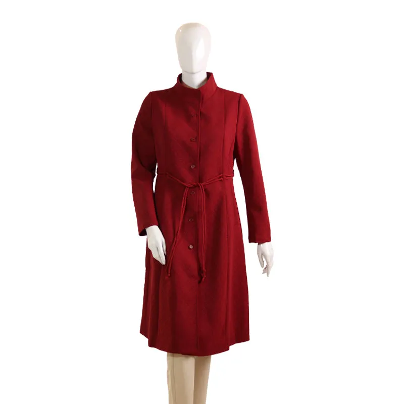 LIGHT LONG COAT(self flora dgn)