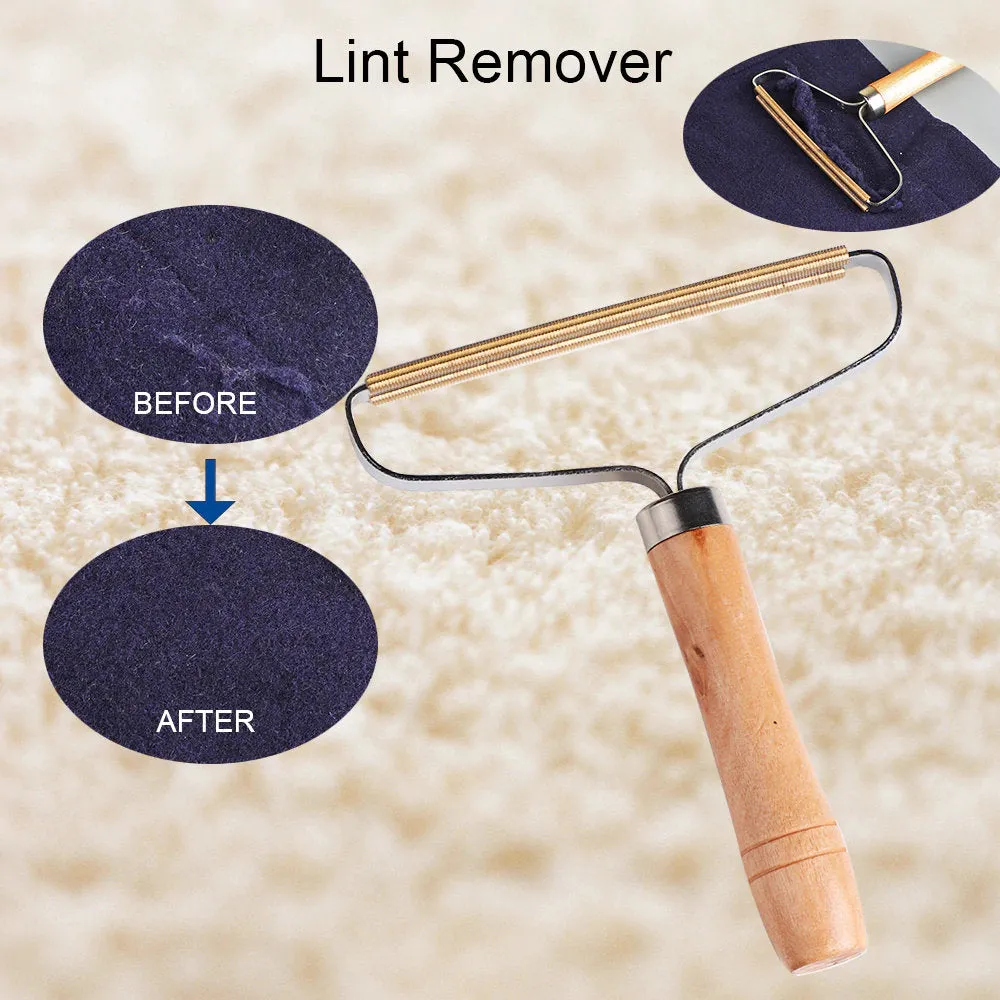Lint Remover - Portable Fuzz Cloth Fabric Shaver For Sweater Woolen Coat Clothes - Fluff Brush Tool Fur Remover - Suit Hair Removing Brush