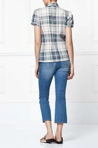 Next Blue Cropped Womens Jeans