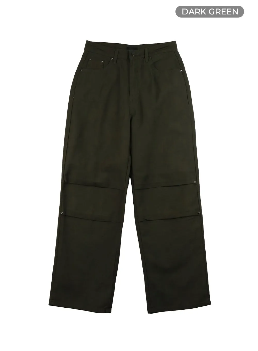 Pintuck Straight Leg Pants IY410