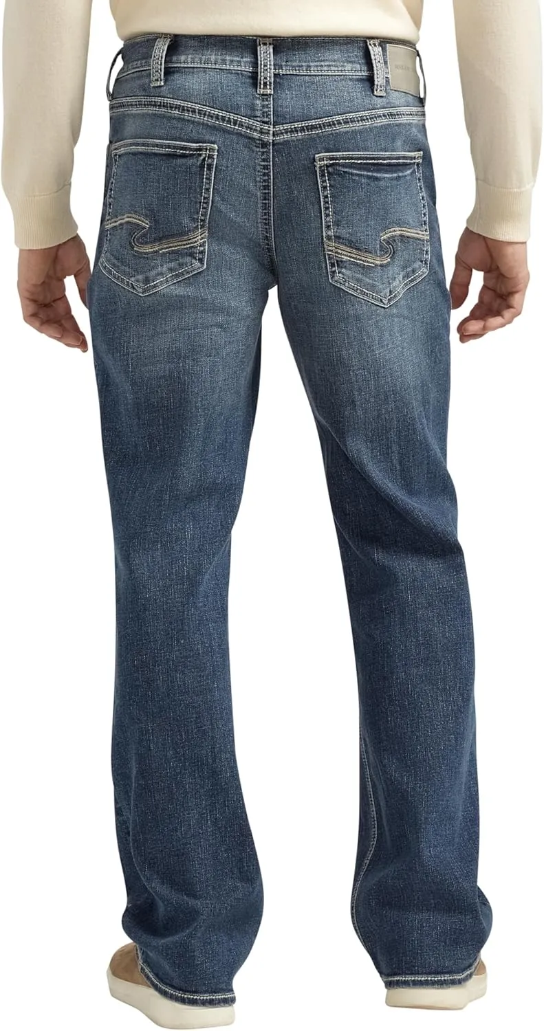 Silver Jeans Co. Men's Zac Relaxed Fit Straight Leg Jeans
