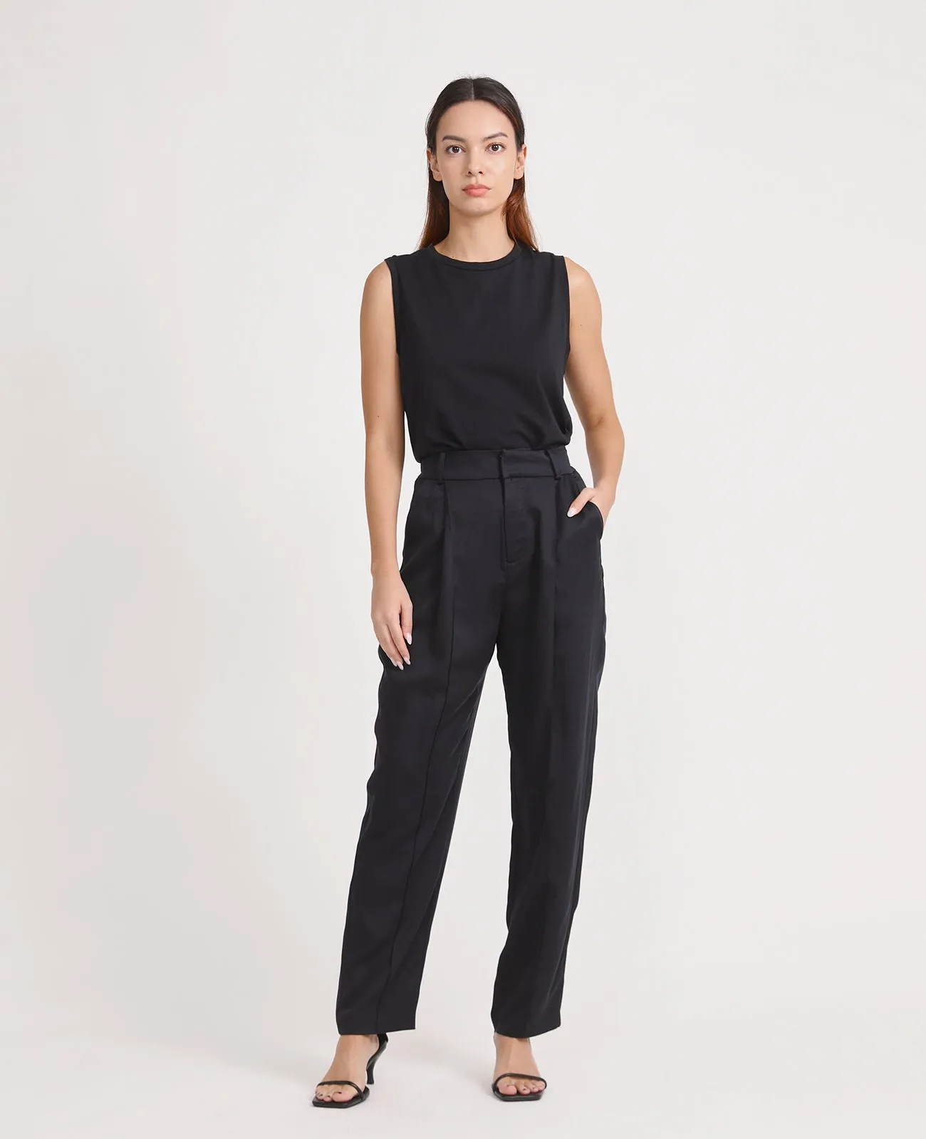 Tencel Barrel Pant