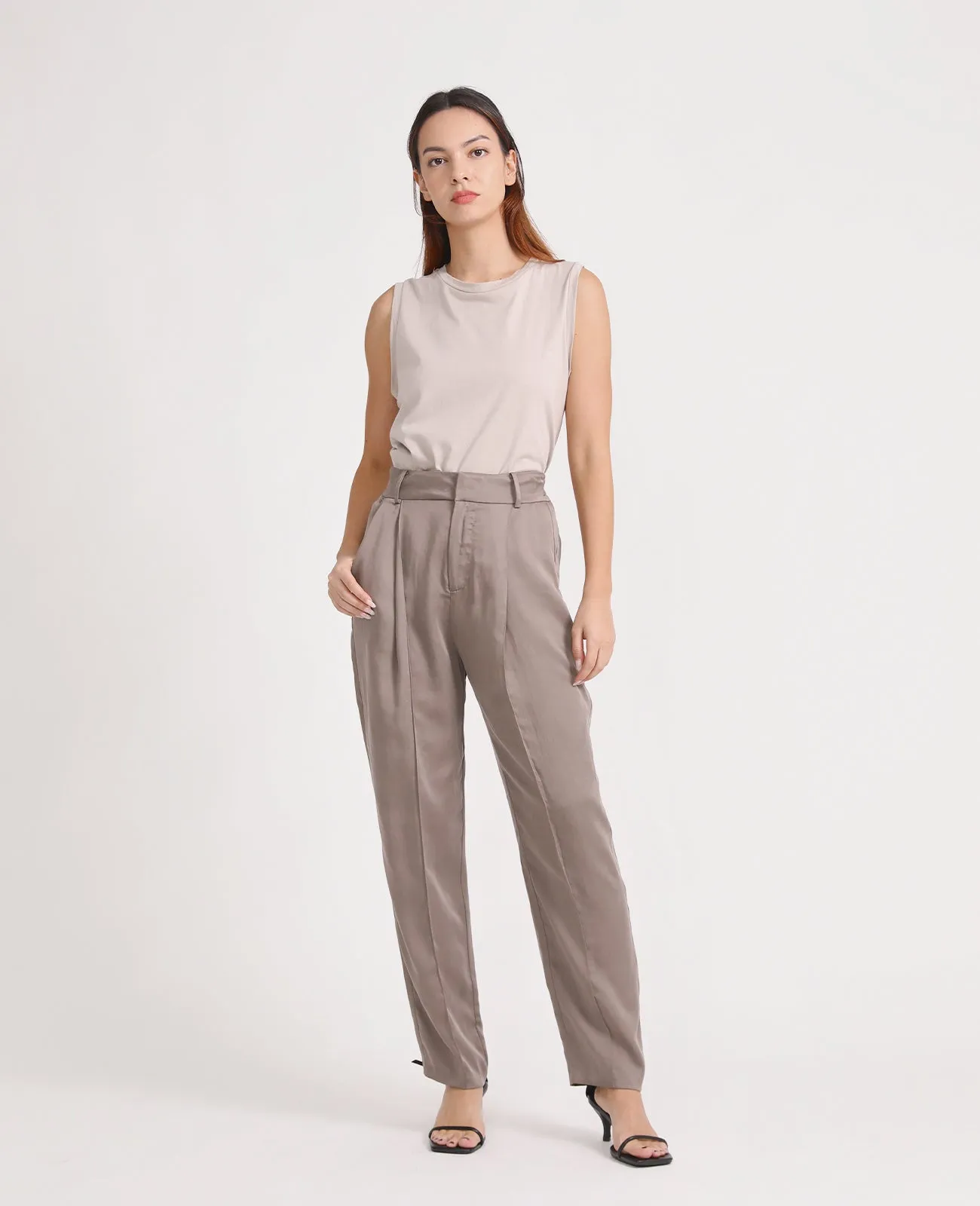 Tencel Barrel Pant