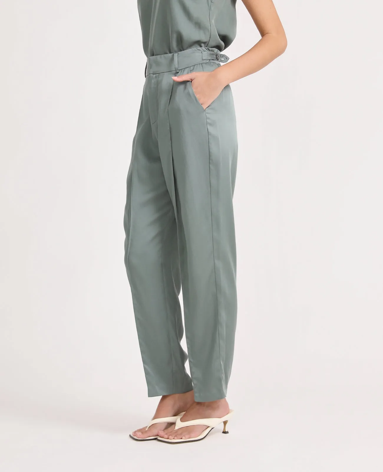 Tencel Barrel Pant