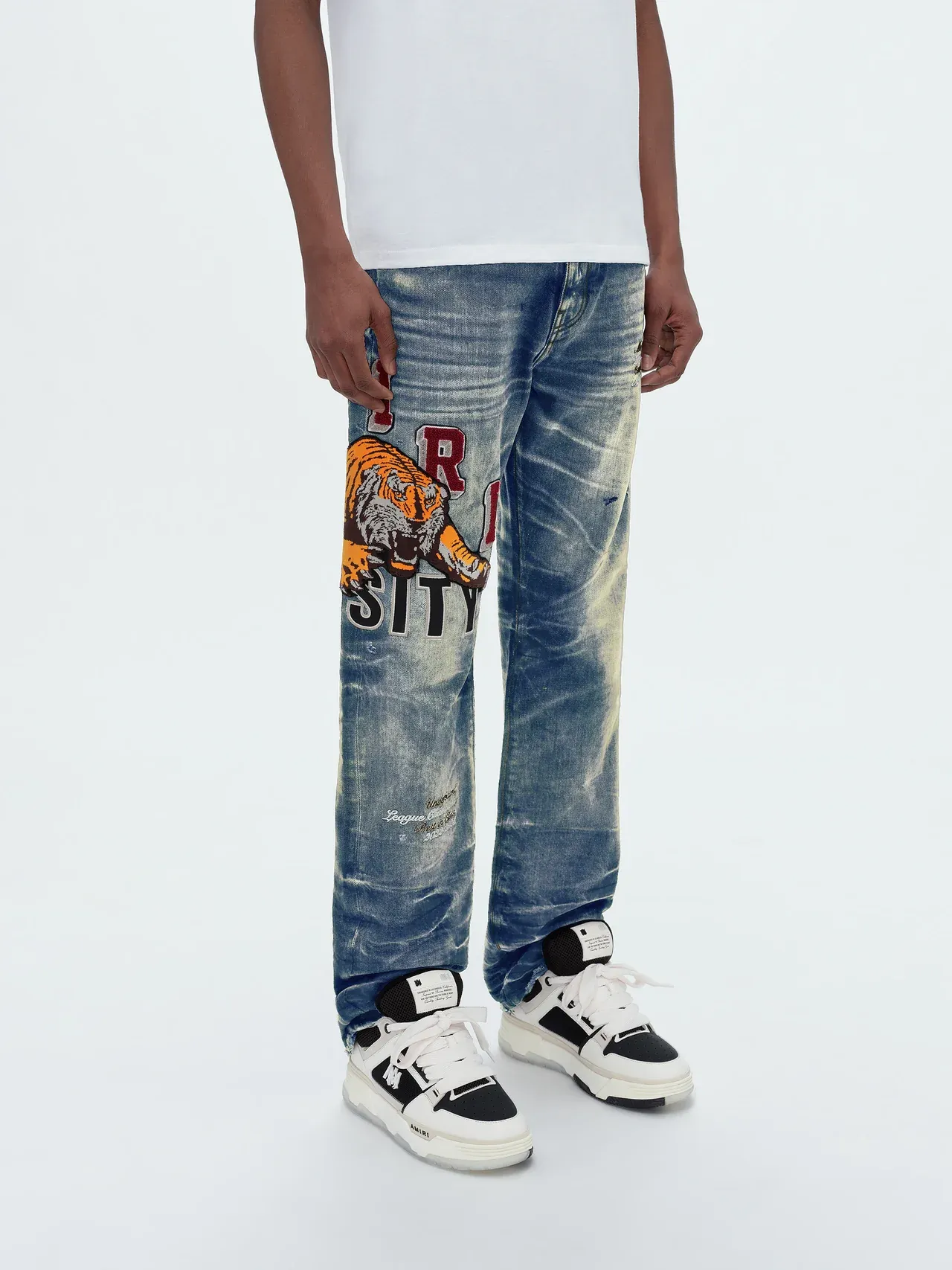 Varsity Tiger Straight Jeans