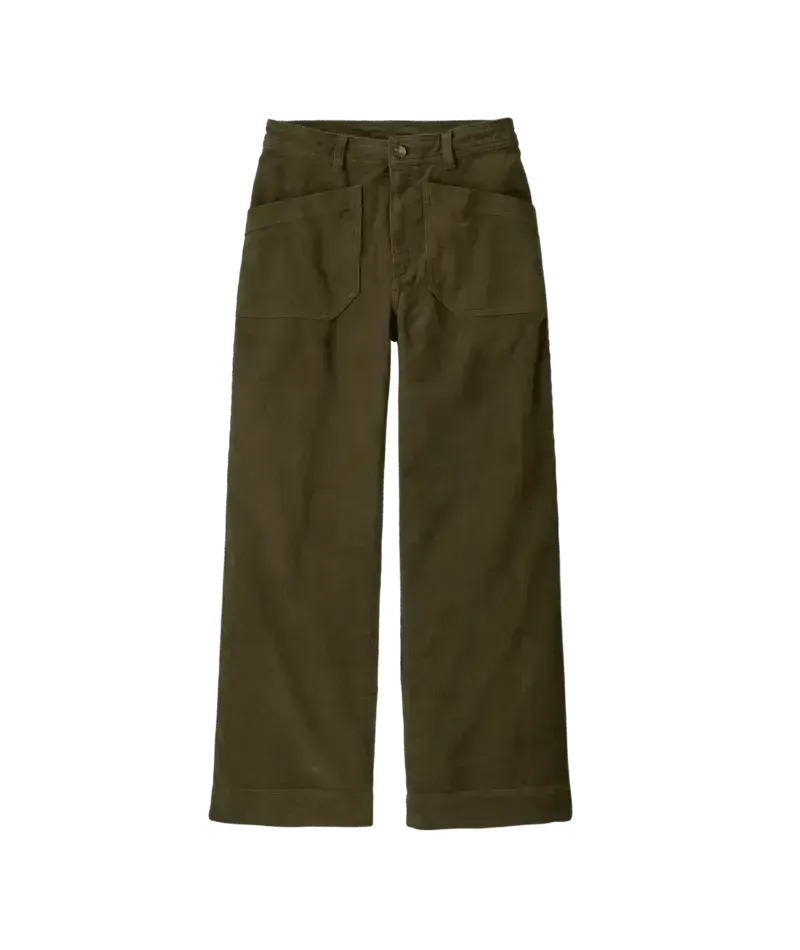 Women's Wide Leg Cord Pants
